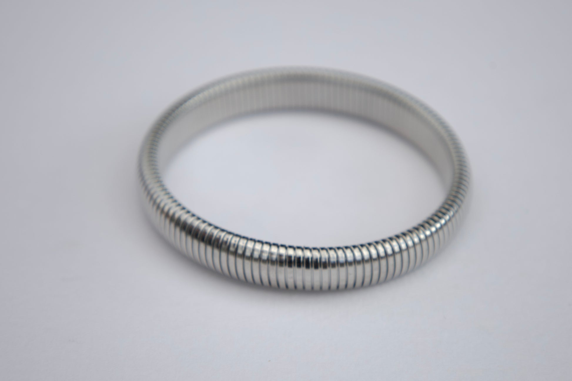 Pulsera Snake plateada
