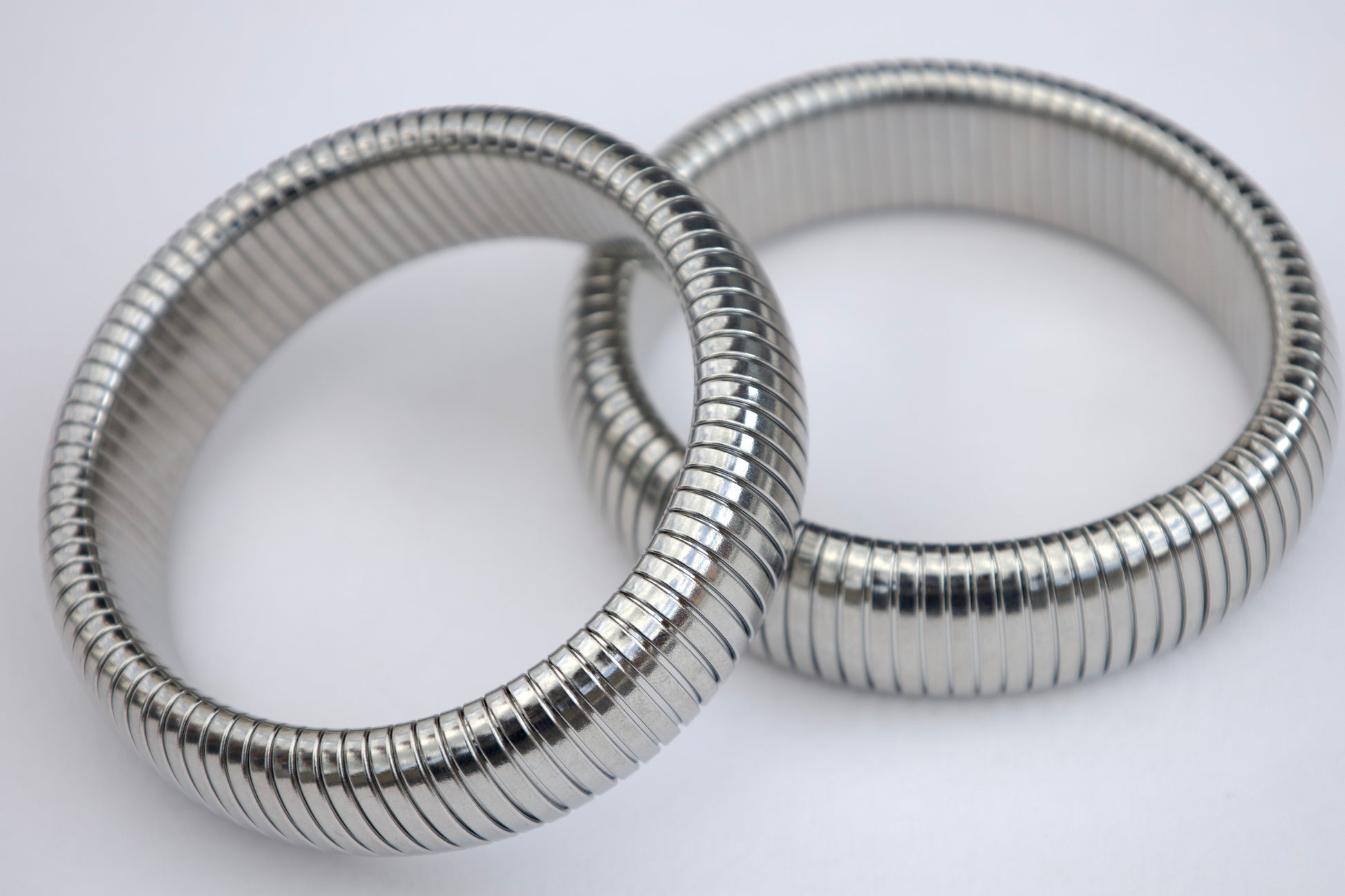 Pulsera Snake plateada